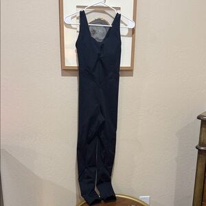 Black Mesh Sleeveless Jumpsuit / Bodysuit